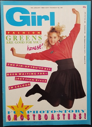 Girl magazine january 1988 - magazine,