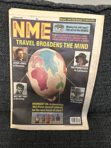 Nme magazine 1990 march - magazine, -march