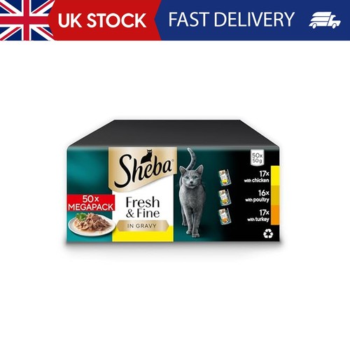 Sheba cat wet food fresh - cat,