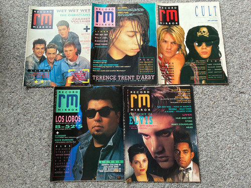 Record mirror magazine bundle - record,