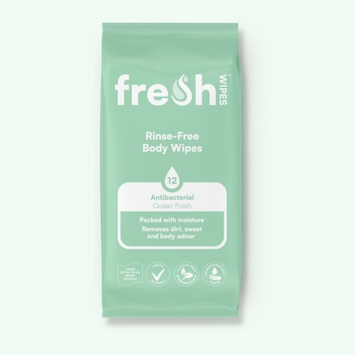Antibacterial body wet - body, wipes