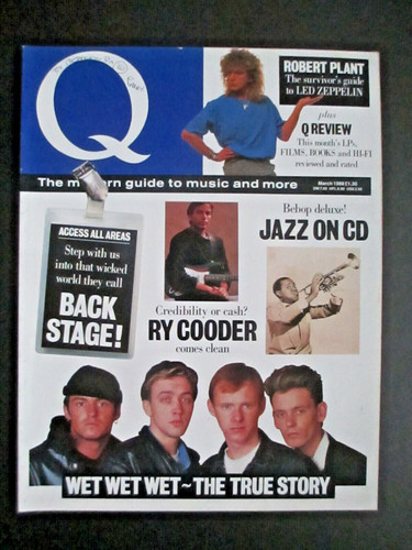 Magazine march 1988 wet - wet,