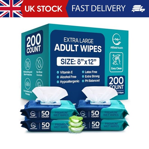 Wet body wipes for adults - wipes,
